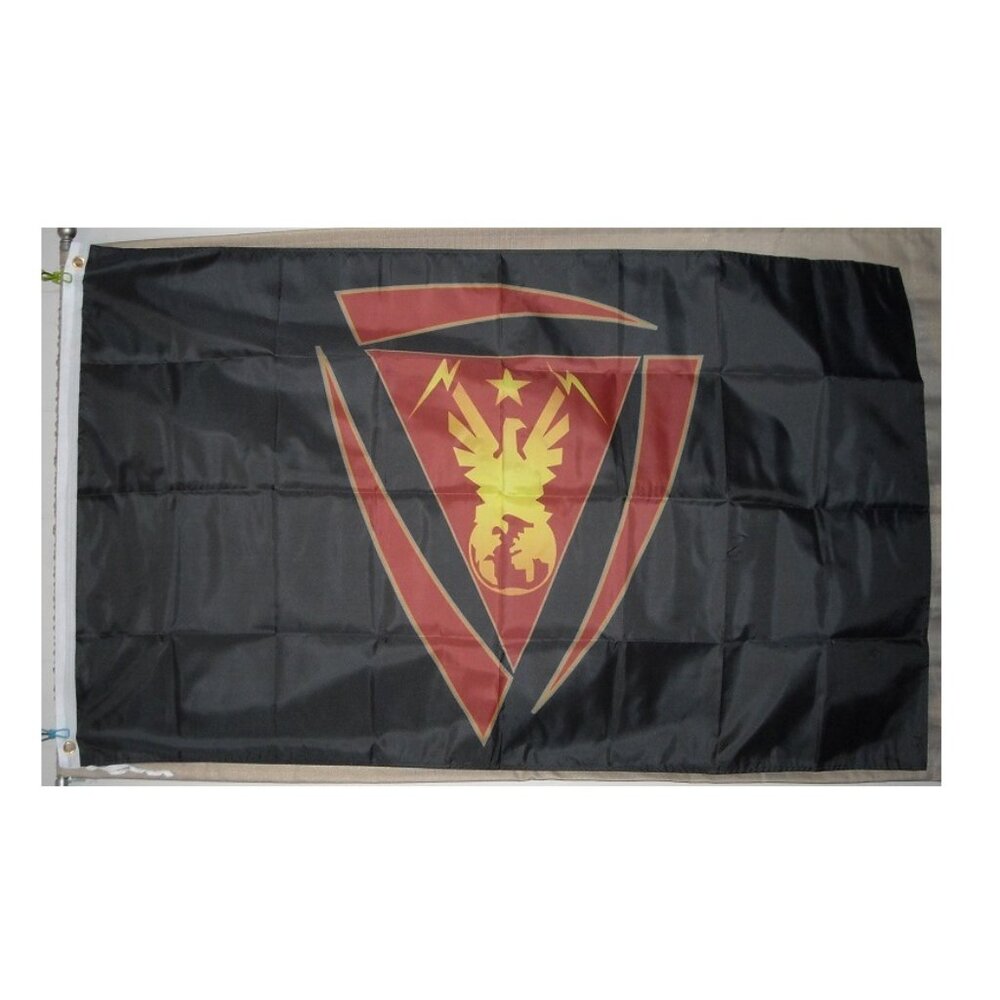 StarCraft United Earth Directorate 3'x5' black horizontal Flag Banner Blizzard